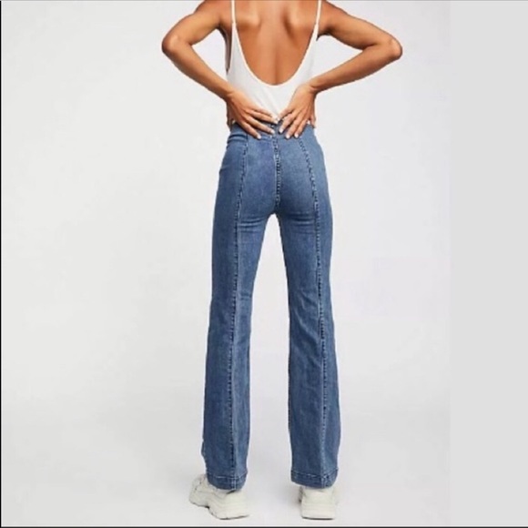 We The Free Denim - We The Free High Rise Pull On Flare Jeans 29